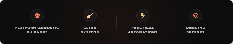 pinkline systems trust badge strip